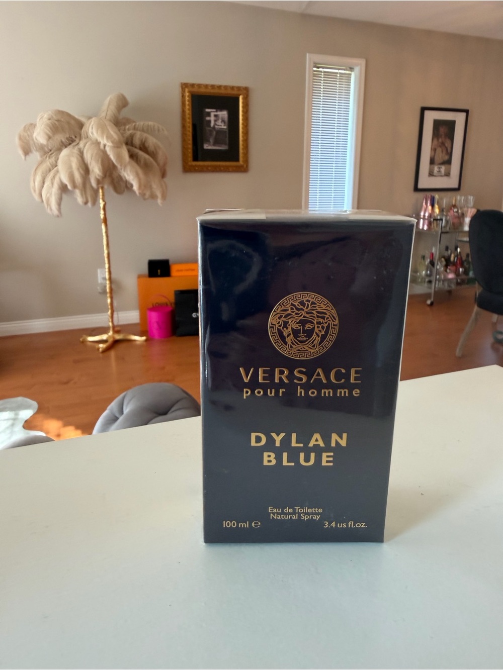 New 100ml Versace Dylan Blue pour Homme Eau de Toilette